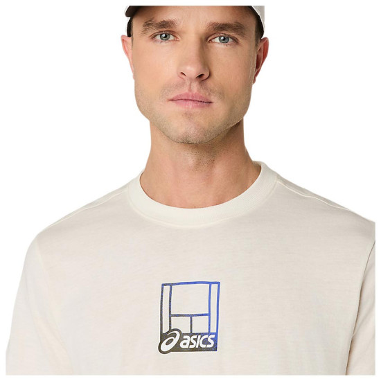 Asics Ανδρική κοντομάνικη μπλούζα Court Core Graphic Tee Asics Ανδρική κοντομάνικη μπλούζα Court Core Graphic Tee